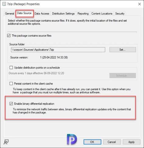 sccm boot image enable binary differential replication|enable binary differential replication.